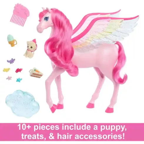 Mattel Barbie interaktív színvarázs pegazus fénnyel és hanggal