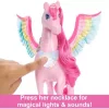 Mattel Barbie interaktív színvarázs pegazus fénnyel és hanggal