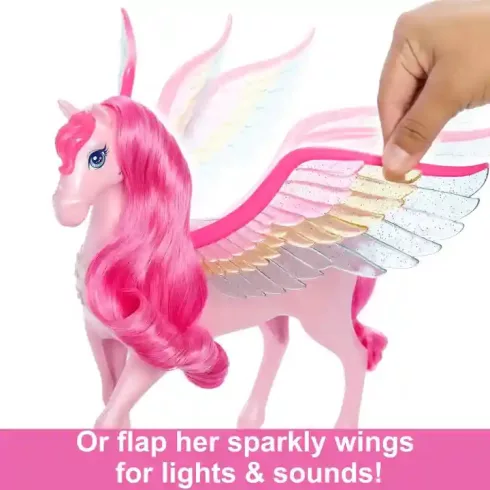Mattel Barbie interaktív színvarázs pegazus fénnyel és hanggal