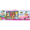 Mattel Barbie és Ken babák tengerparti nyaraláson kabrióval