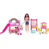 Mattel Barbie Skipper bébiszitter baba a gyerekszobában