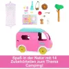 Mattel Barbie 2 az 1-ben szétnyitható lakóautó Chelsea babával