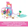Mattel Barbie 2 az 1-ben szétnyitható lakóautó Chelsea babával