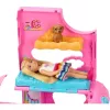 Mattel Barbie 2 az 1-ben szétnyitható lakóautó Chelsea babával