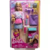 Mattel Barbie stylist Malibu baba kiskutyával