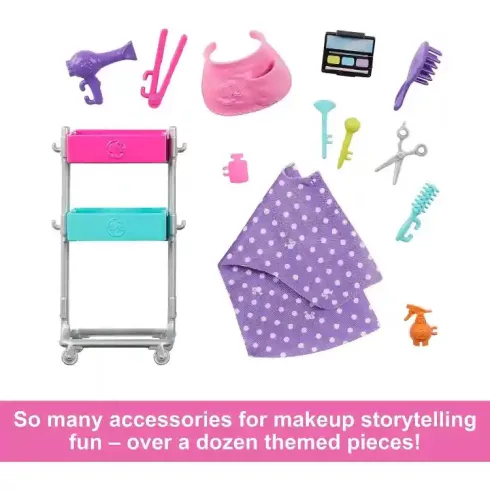 Mattel Barbie stylist Malibu baba kiskutyával