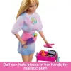 Mattel Barbie stylist Malibu baba kiskutyával