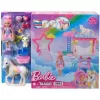 Mattel Barbie A Touch of Magic Chelsea és pegazus játékszett