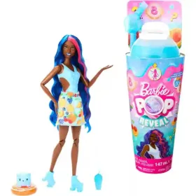   Mattel Barbie Pop Reveal Slime színváltós baba - gyümölcspuncs