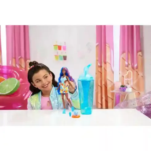 Mattel Barbie Pop Reveal Slime színváltós baba - gyümölcspuncs