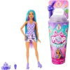 Mattel Barbie Pop Reveal Slime színváltós baba - szőlő