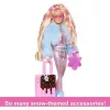 Mattel Barbie utazó baba téli kiegészítőkkel