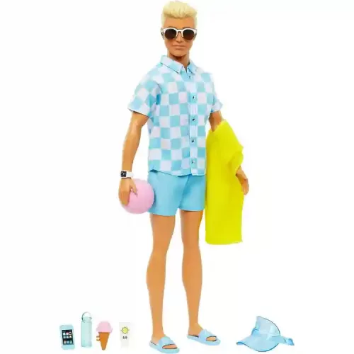 Mattel Barbie The Movie strandoló Ken baba