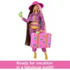 Mattel Barbie Extra Fly utazó baba szafari nyaraláson