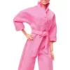  Mattel Barbie The Movie Margot Robbie rózsaszín overálban