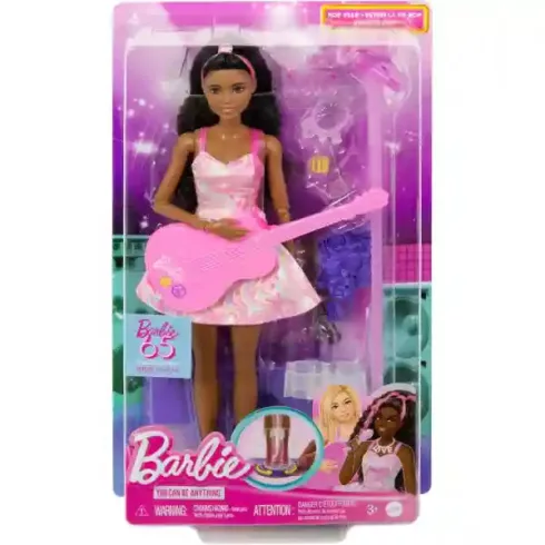 Mattel Barbie éneklő popsztár baba gitárral