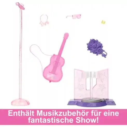 Mattel Barbie éneklő popsztár baba gitárral