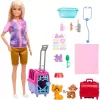 Mattel Barbie vadállatmentő baba tigrissel és majommal