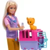 Mattel Barbie vadállatmentő baba tigrissel és majommal