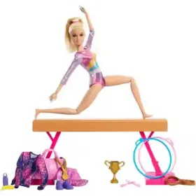   Mattel Barbie tornász baba kiegészítőkkel (csomagolássérült)