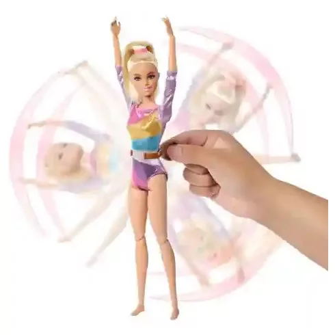 Mattel Barbie tornász baba kiegészítőkkel (csomagolássérült)