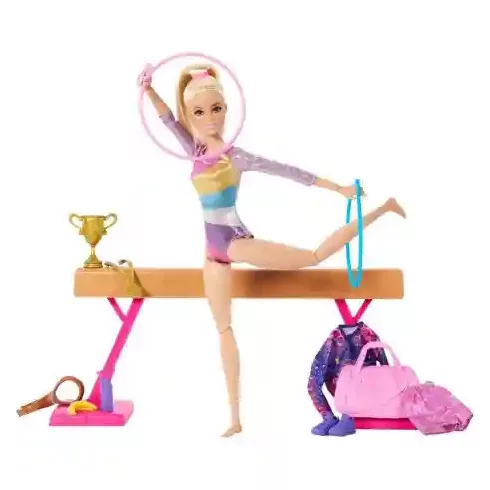 Mattel Barbie tornász baba kiegészítőkkel