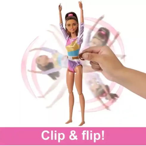 Mattel Barbie tornász baba kiegészítőkkel
