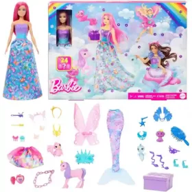   Mattel Barbie Dreamtopia adventi kalendárium, naptár, sellő, hercegnő, tündér