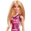 Mattel Barbie baba "Barbie" feliratos ruhában szőke hajjal