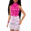 Mattel Barbie baba csillagos felsőben