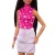 Mattel Barbie baba csillagos felsőben
