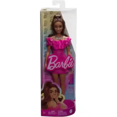Mattel Barbie baba pink ruhában