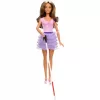 Mattel Barbie vak baba fehér bottal, vakvezető bot