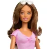 Mattel Barbie vak baba fehér bottal, vakvezető bot