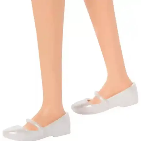 Mattel Barbie baba rózsaszín-fehér kockás ruhában