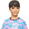 Mattel Barbie Ken fiú baba barack színű rövidnadrában