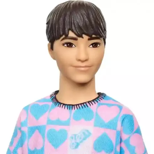 Mattel Barbie Ken fiú baba barack színű rövidnadrában
