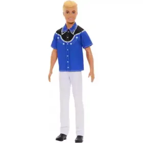 Mattel Barbie Ken fiú baba western ruhában