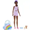 Mattel Barbie ruhák - Pizsamaparti szett táskával