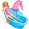 Mattel Barbie baba csúszdás medencével