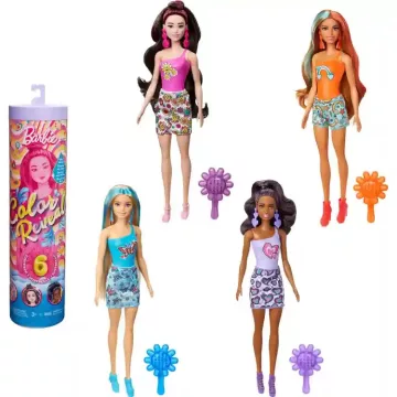   Mattel Barbie Color Reveal meglepetés baba - Szivárvány sorozat