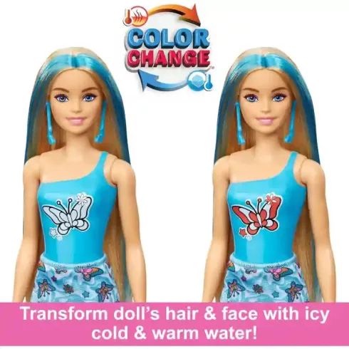 Mattel Barbie Color Reveal meglepetés baba - Szivárvány sorozat