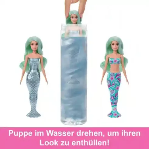 Mattel Barbie Color Reveal meglepetés baba - Sellő sorozat
