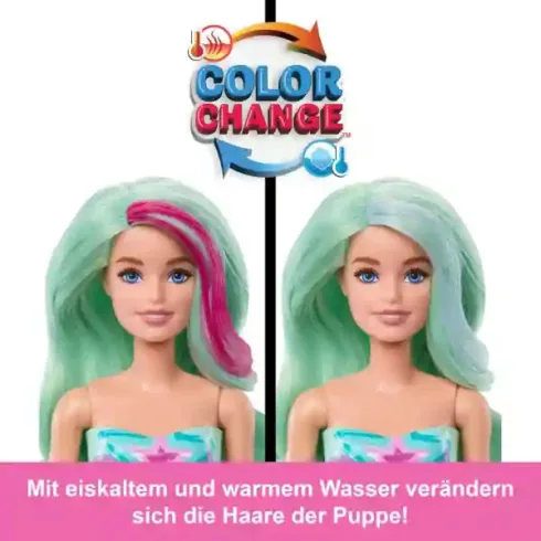 Mattel Barbie Color Reveal meglepetés baba - Sellő sorozat