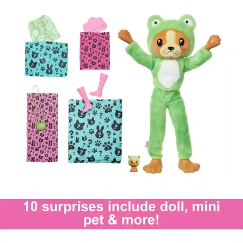 Mattel Barbie Cutie Reveal jelmezes baba - Kutya-béka
