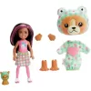 Mattel Barbie Cutie Reveal Chelsea jelmezes baba - Kutyus béka jelmezben