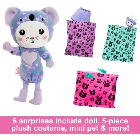 Mattel Barbie Cutie Reveal Chelsea jelmezes baba - Nyuszi-koala