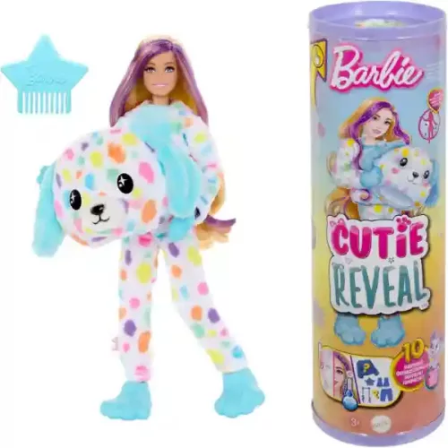 Mattel Barbie Cutie Reveal jelmezes baba - Dalmata kutyus (csomagolássérült)