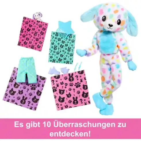 Mattel Barbie Cutie Reveal jelmezes baba - Dalmata kutyus (csomagolássérült)
