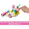 Mattel Barbie Stacie verenyző baba gokarttal és kiskutyával